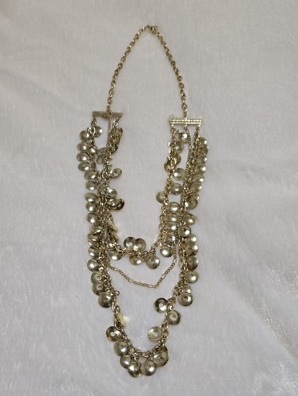Gold-Tone Multi-Strand Cluster Necklace - Women's Jewelry